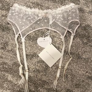 Mimi Holliday Bridal Suspender NWT